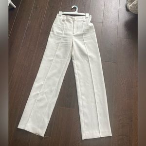 White Zara pants